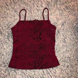 *vintage Bebe crop top backless top *